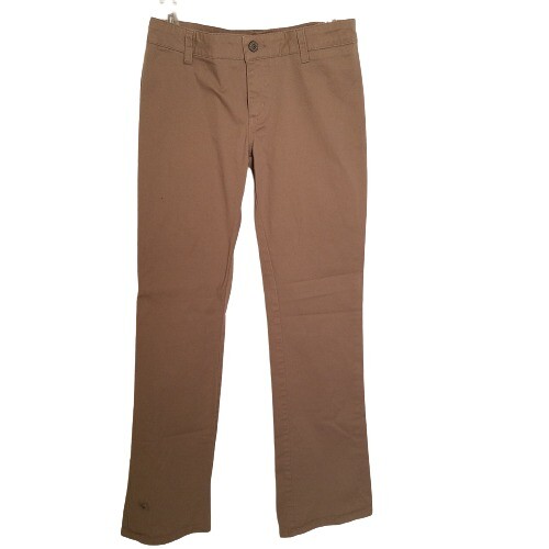 Dickies khaki women pant - khaki, size