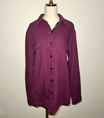 Dickies burgundy cotton chore - cotton,