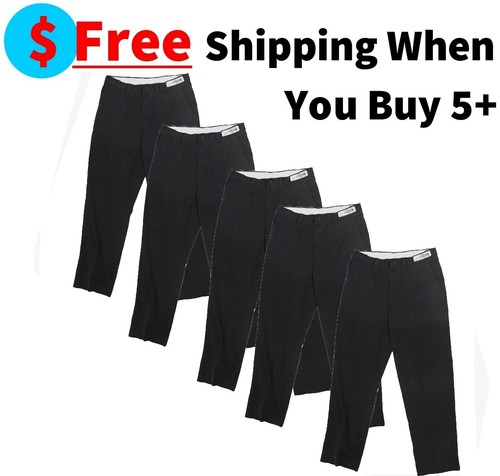 Used black uniform work pants - work,